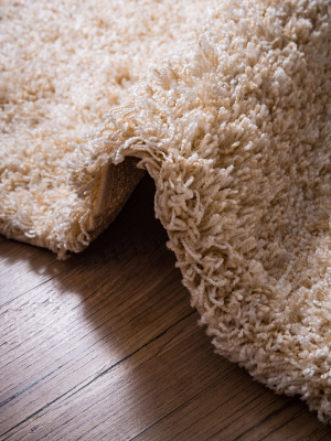 Ковер LAZANIA SHAGGY 2,0х3,0 прямой s057A-S01 BEIGE / BEIGE (РАСПРОДАЖА)